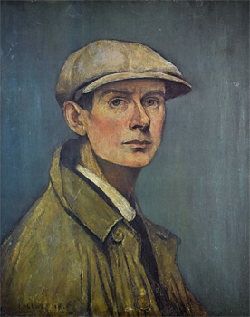 L.S. Lowry Self Portrait - 1925