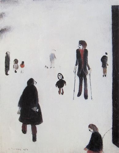 Lowry : Figures in the Park