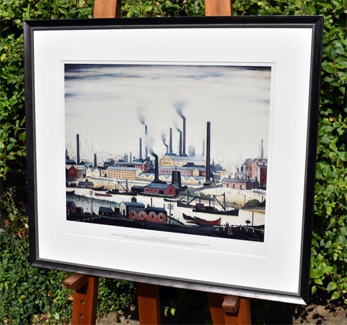 Framed example of A River Bank