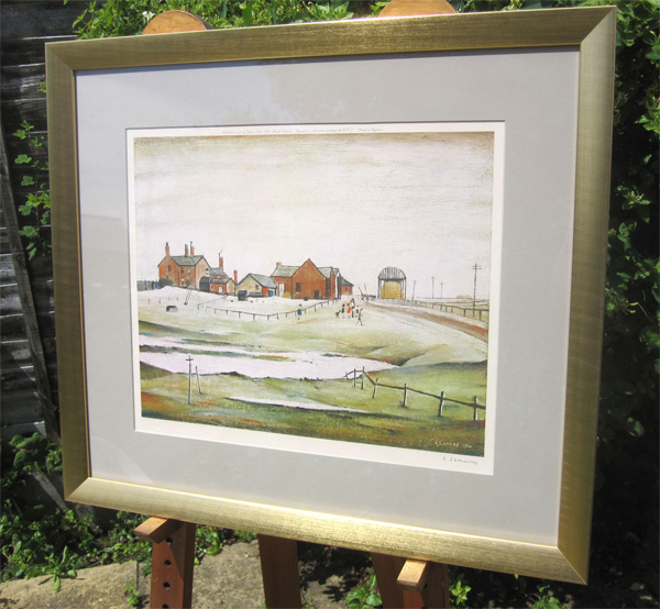 Framed example of Landscape with Farm Buildings