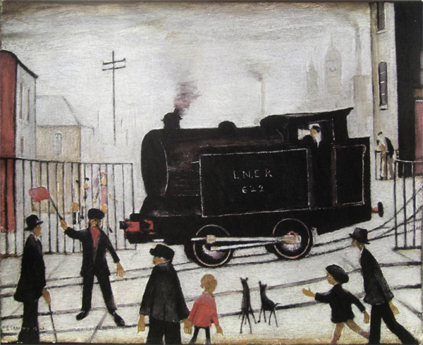 Lowry : Level Crossing with Train