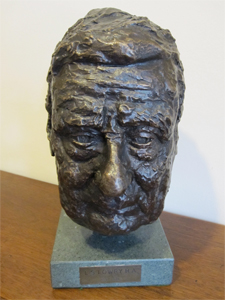 Lowry bronze - front view.