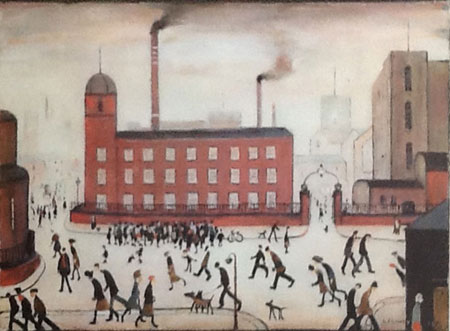 Lowry : Mill Scene (Unsigned)