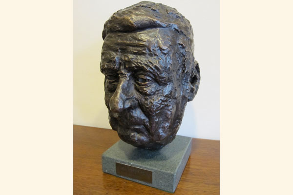 Portrait Bronze of Laurence Stephen Lowry