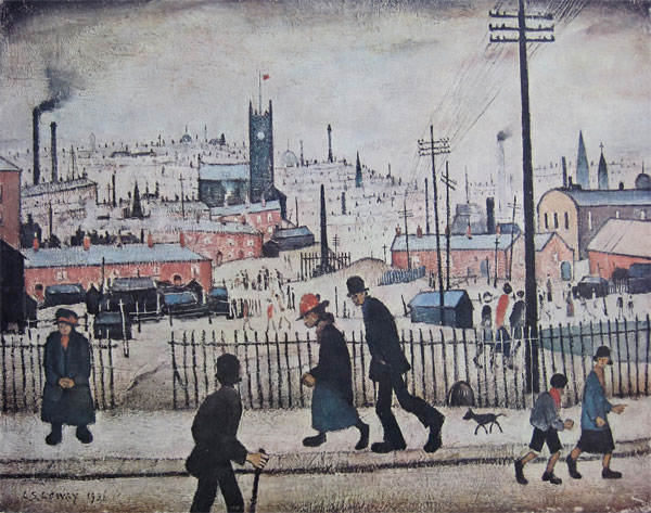 Lowry : View of a Town